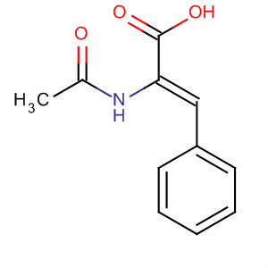 (Z)-2-乙酰氨基-3-苯基丙烯酸结构式_55065-02-6结构式