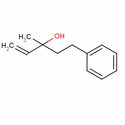 3-甲基-5-苯基-1-戊烯-3-醇结构式_55066-45-0结构式
