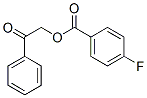 4-氟苯甲酸苯乙酮酯结构式_55153-22-5结构式