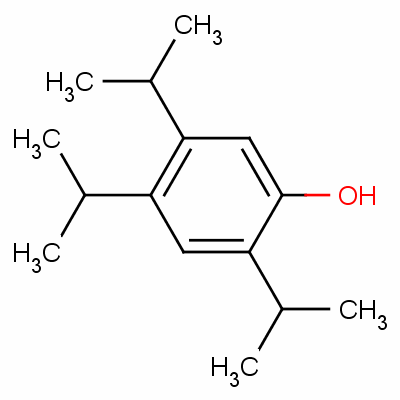 2,4,5-三异丙基苯酚结构式_55154-67-1结构式