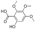 6-羟基-2,3,4-三甲氧基苯甲酸结构式_55162-39-5结构式
