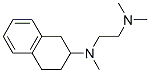 N,N,N-三甲基-n-(1,2,3,4-四氢萘-2-基)-1,2-乙烷二胺结构式_55191-24-7结构式