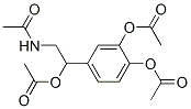 N-[2-乙酰基氧基-2-[3,4-双(乙酰基氧基)苯基]乙基]乙酰胺结构式_55191-56-5结构式
