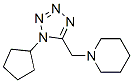(9ci)-1-[(1-环戊基-1H-四唑-5-基)甲基]-哌啶结构式_551933-65-4结构式