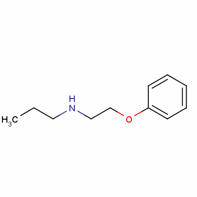 N-(2-苯氧基乙基)丙胺结构式_55246-89-4结构式