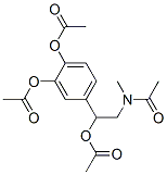 N-[2-(乙酰基氧基)-2-[3,4-双(乙酰基氧基)苯基]乙基]-n-甲基乙酰胺结构式_55268-54-7结构式