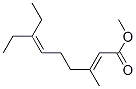 (E)-7-乙基-3-甲基-2,6-壬二烯酸甲酯结构式_55283-21-1结构式