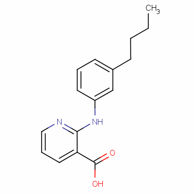 丁尼辛结构式_55285-35-3结构式