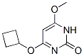 (9ci)-4-(环丁基氧基)-6-甲氧基-2(1H)-嘧啶酮结构式_552880-95-2结构式