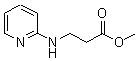 3-(吡啶-2-氨基)丙酸甲酯结构式_55364-85-7结构式