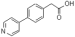 (4-吡啶-4-苯基)-乙酸结构式_55397-08-5结构式