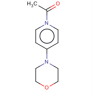 1-[3,6-二氢-4-(4-吗啉)-1(2H)-吡啶]乙酮结构式_55459-60-4结构式