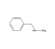 苄基肼结构式_555-96-4结构式