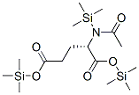 N-乙酰基-n-(三甲基甲硅烷基)-l-谷氨酸 双(三甲基甲硅烷基)酯结构式_55517-49-2结构式
