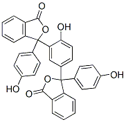 3,3-(4-羟基-1,3-亚苯基)双[3-(4-羟基苯基)异苯并呋喃-1(3h)-酮]结构式_55517-70-9结构式