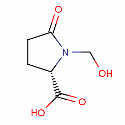 1-(羟基甲基)-5-氧代-l-脯氨酸结构式_55525-34-3结构式