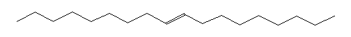 9-十八烯结构式_5557-31-3结构式