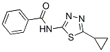 (9ci)-n-(5-环丙基-1,3,4-噻二唑-2-基)-苯甲酰胺结构式_556042-48-9结构式