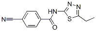 (9ci)-4-氰基-n-(5-乙基-1,3,4-噻二唑-2-基)-苯甲酰胺结构式_556042-91-2结构式