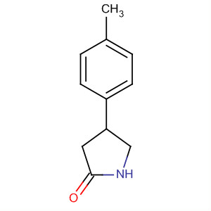 4-(4-甲基苯基)-2-吡咯烷酮结构式_55656-95-6结构式