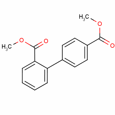 二甲基 [1,1-联苯]-2,4-二羧酸结构式_55676-77-2结构式