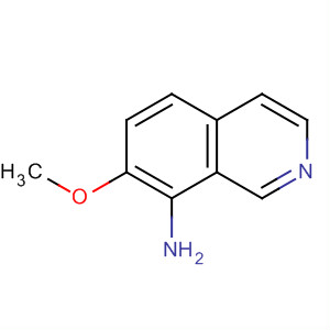 7-甲氧基-8-异喹啉胺结构式_55766-74-0结构式