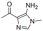 Ethanone, 1-(5-amino-1-methyl-1h-imidazol-4-yl)-(9ci) Structure