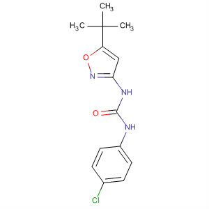 1-(5-(叔丁基)异噁唑-3-基)-3-(4-氯苯基)脲结构式_55807-85-7结构式