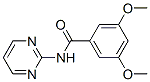 (9ci)-3,5-二甲氧基-n-2-嘧啶-苯甲酰胺结构式_560105-79-5结构式
