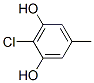 2-氯-5-甲基-1,3-苯二醇结构式_56021-31-9结构式