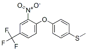 4-[4-(甲基硫代)苯氧基]-3-硝基三氟甲苯结构式_56191-23-2结构式