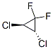 反式-(9ci)-2,3-二氯-1,1-二氟-环丙烷结构式_56270-55-4结构式