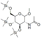 2-(乙酰基氨基)-3-o,4-o,6-o-三s(三甲基甲硅烷基)-2-脱氧-d-吡喃葡萄糖苷甲酯结构式_56272-06-1结构式