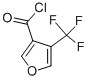 (9ci)-4-(三氟甲基)-3-呋喃羰酰氯结构式_56286-76-1结构式