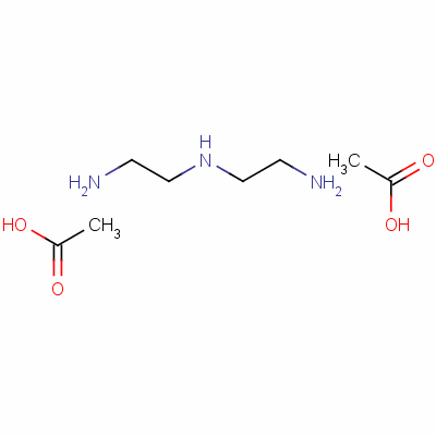 N-(2-氨基乙基)乙烯二胺二乙酸酯结构式_56329-47-6结构式