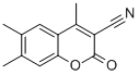 3-氰基-4,6,7-三甲基香豆素结构式_56394-26-4结构式