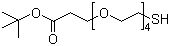 HS-PEG4-tBu结构式_564476-33-1结构式