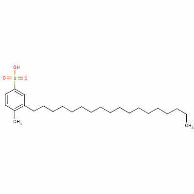 甲基十八基苯磺酸结构式_56448-49-8结构式