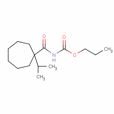 n-[[1-(异丙基)环庚基]羰基]甘氨酸乙酯结构式_56471-39-7结构式
