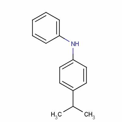 N-苯基-4-异丙基苯胺结构式_5650-10-2结构式