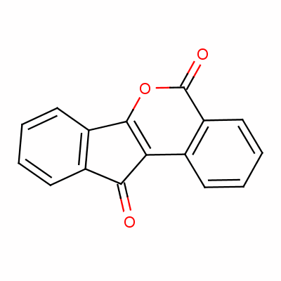 苯[d]茚并[1,2-b]吡喃-5,11-二酮结构式_5651-60-5结构式