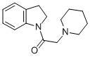 1-(2,3-二氢-吲哚-1-基)-2-哌啶-1-基-乙酮结构式_56533-61-0结构式
