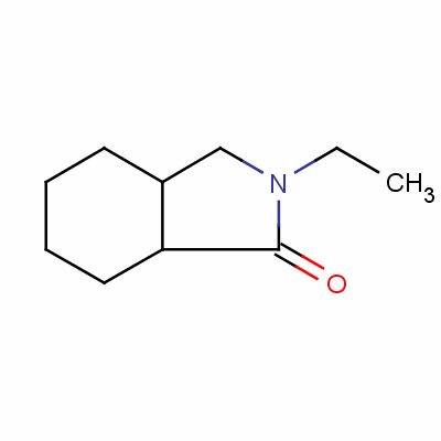 2-乙基八氢-1H-异吲哚-1-酮结构式_56593-87-4结构式