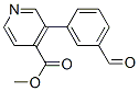 3-(4-甲氧基羰基吡啶-3-基)苯甲醛结构式_566198-34-3结构式