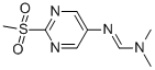 N,N-二甲基-n-(2-(甲基磺酰基)嘧啶-5-基)甲脒结构式_56622-05-0结构式