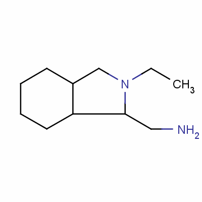 2-乙基八氢-1H-异吲哚-1-甲胺结构式_56625-54-8结构式