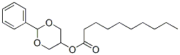 2-苯基-1,3-二噁烷-5-癸酸酯结构式_56630-72-9结构式