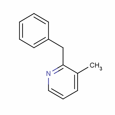 2-苄基-3-甲基吡啶结构式_56664-26-7结构式