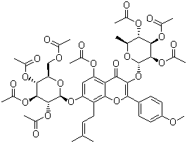 淫羊藿苷结构式_56692-02-5结构式