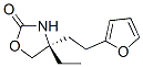 (4r)-(9ci)-4-乙基-4-[2-(2-呋喃)乙基]-2-噁唑烷酮结构式_566938-31-6结构式